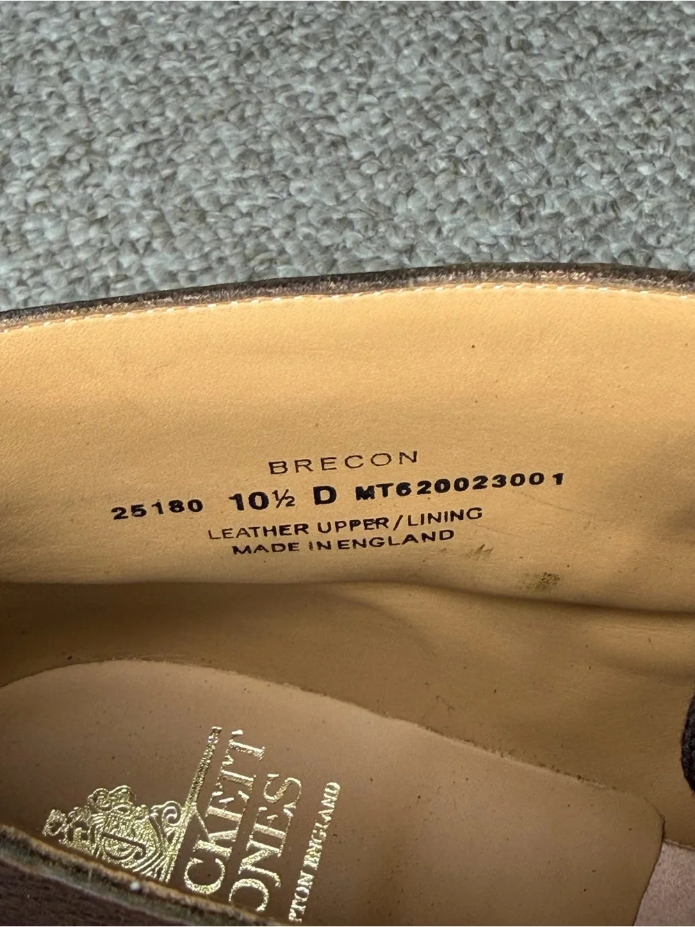 NWOT Crockett & Jones Brecon boots